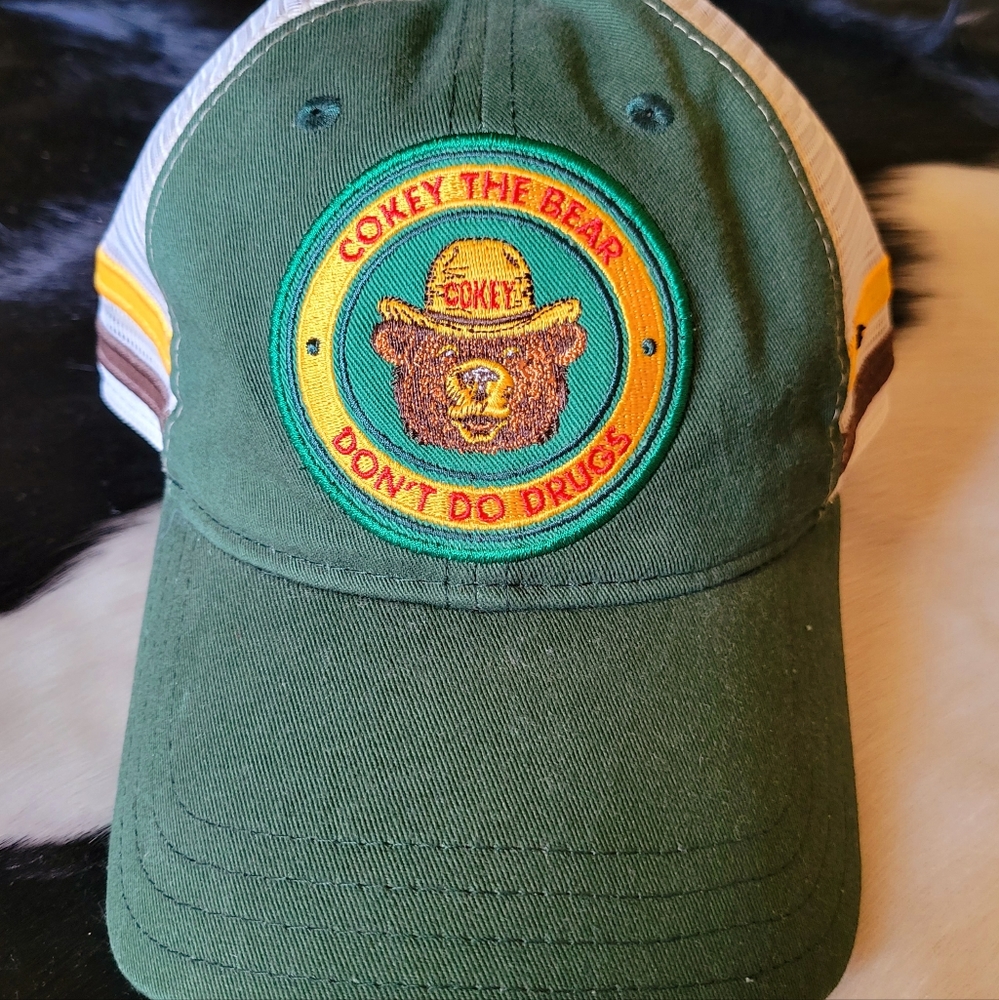 Cokey The Bear Don't Do Drugs Trucker Hat